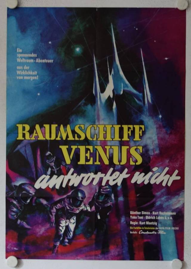Raumschiff Venus antwortet nicht originales deutsches Filmplakat